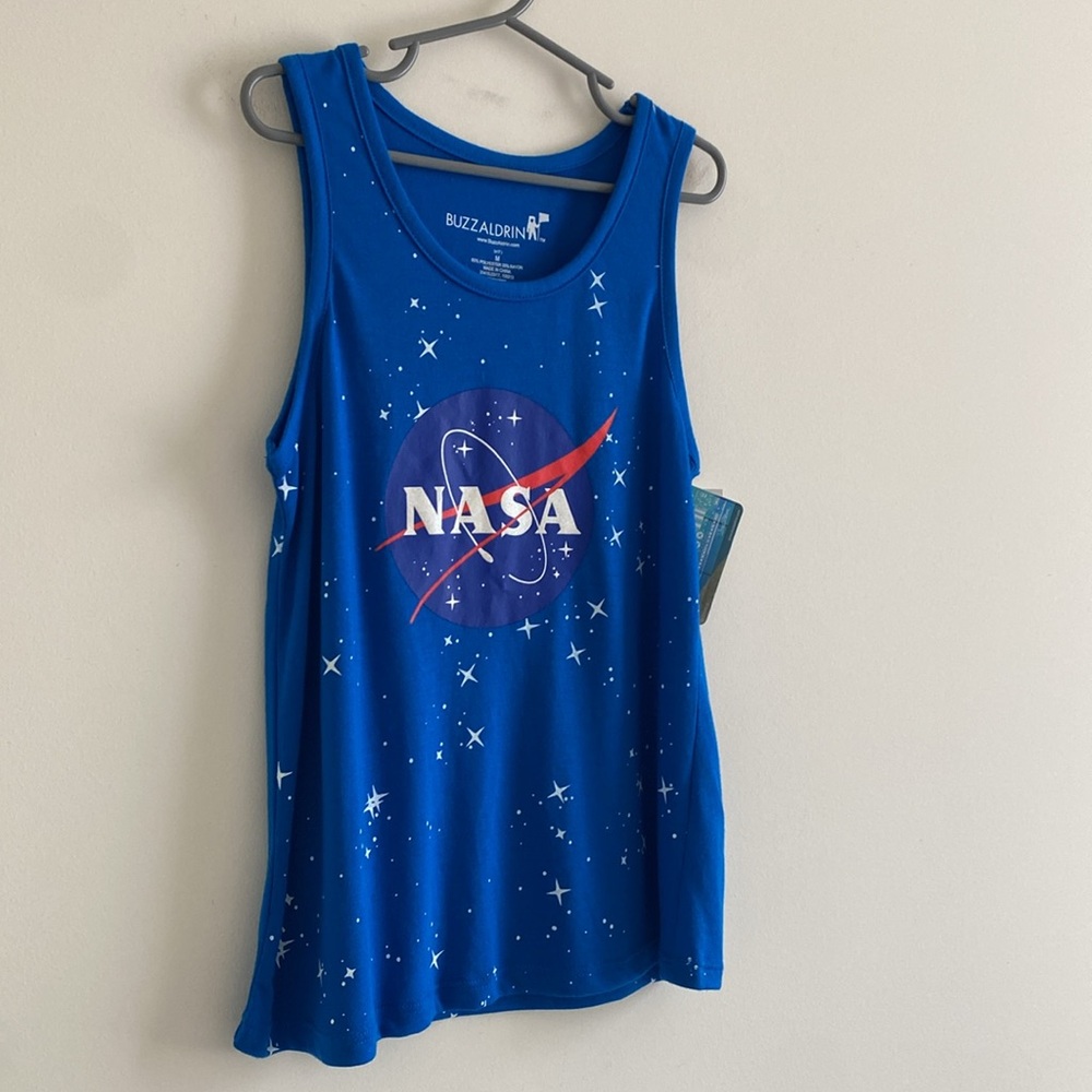 *NWT* Buzz Aldrin NASA Girls’ Tank Top - Picture 5 of 10